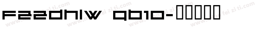 fzzdhlw gb10字体转换